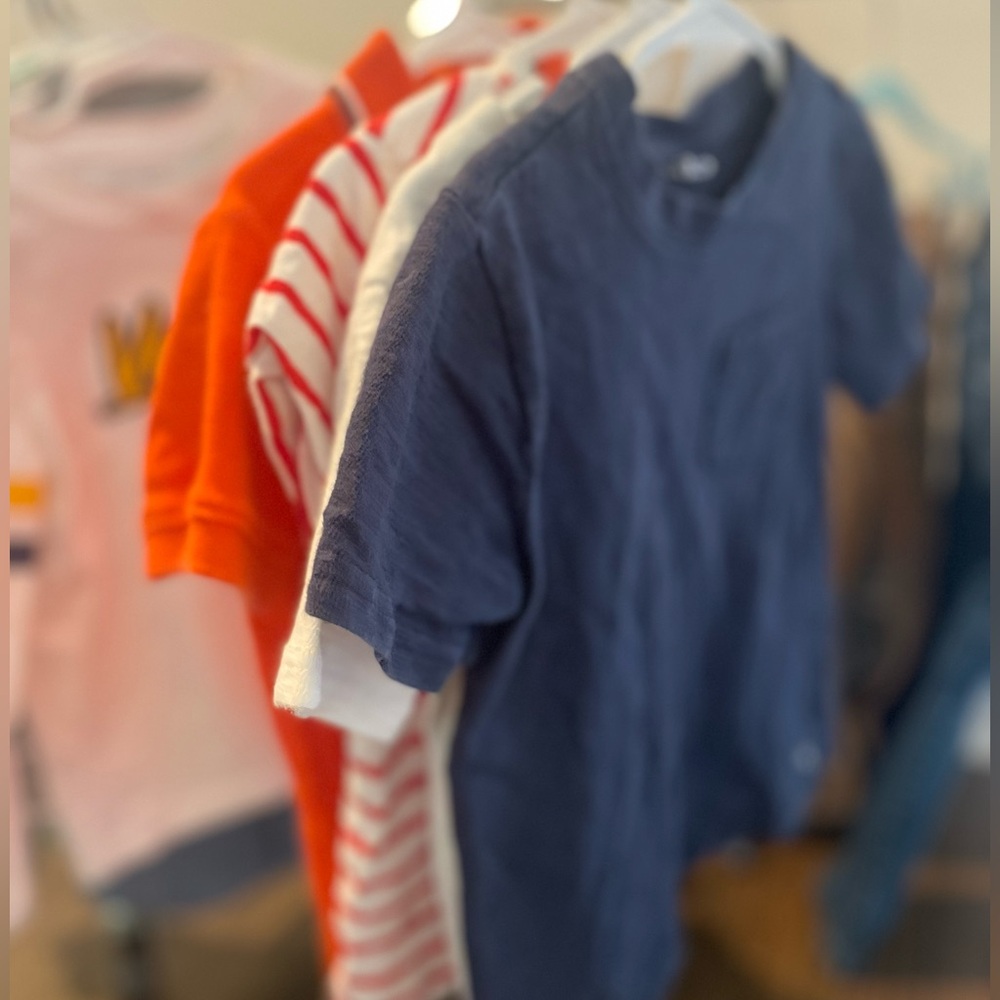 Janie and Jack Short Sleeve Shirt Bundle - 4T Boys